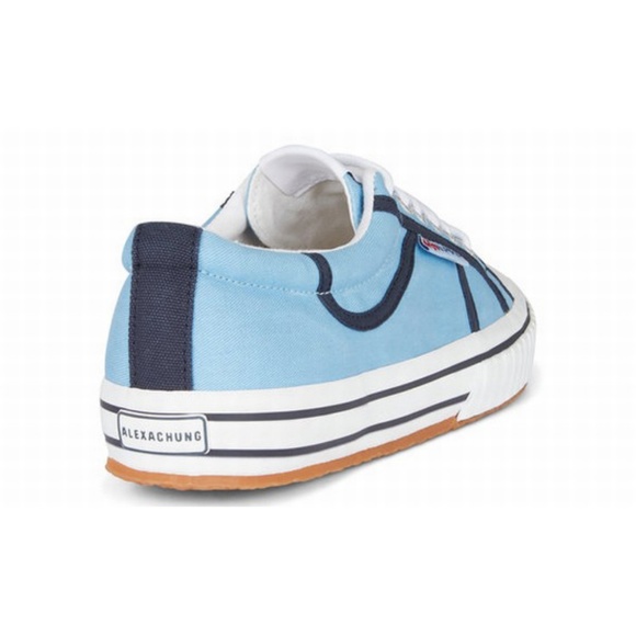 ALEXACHUNG 2506 Green Nile Blue Sneakers Low Tops - Picture 4 of 5